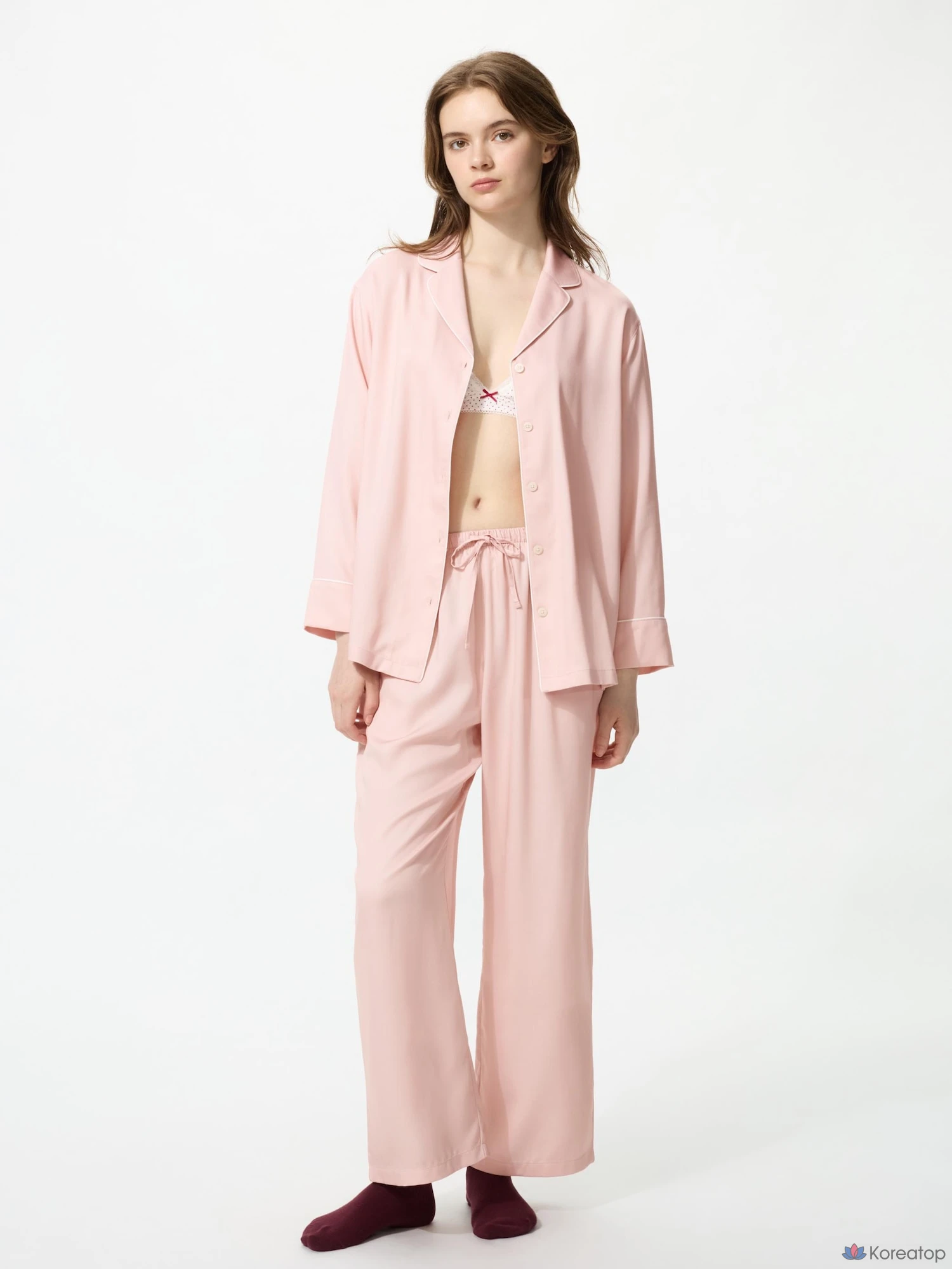 Пижама Uniqlo Satin Pajama