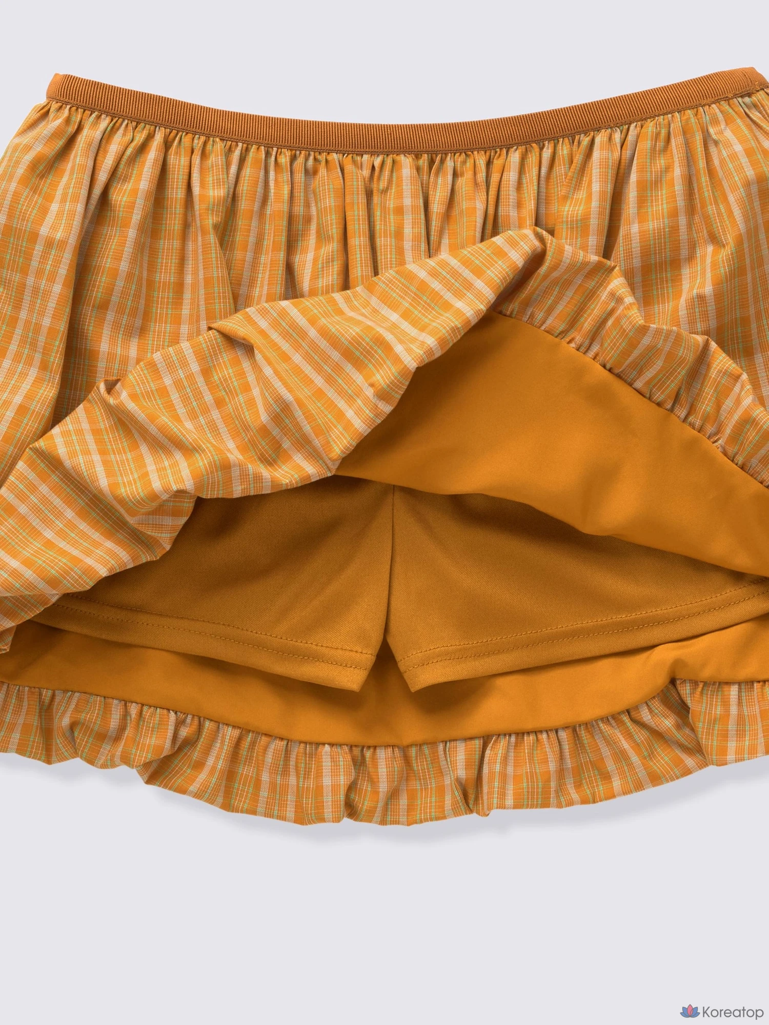 Юбка-шорты Uniqlo Low Waist Balloon Check Mini Skorts, в клетку