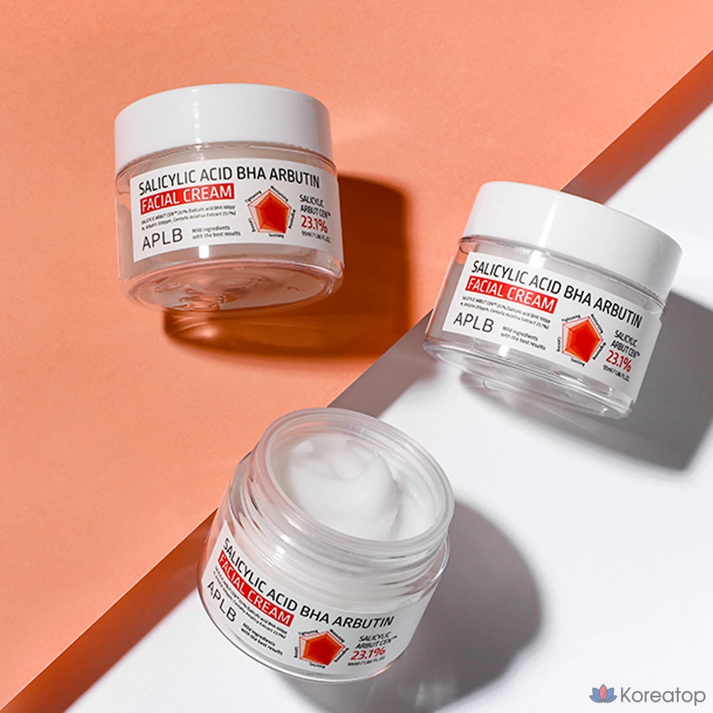 Крем для лица APLB Salicylic Acid BHA Arbutin Facial Cream, 55 мл, 1 шт.