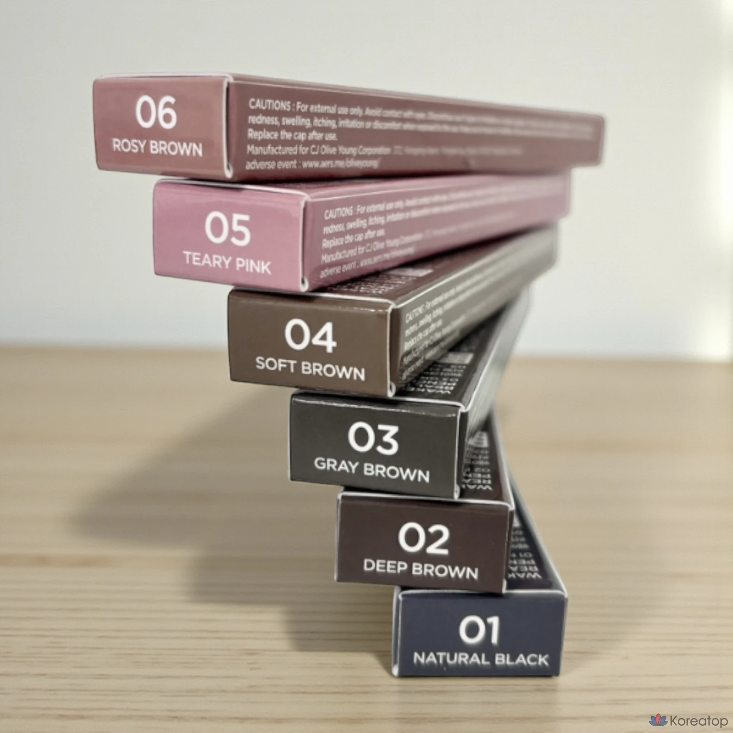 Карандаш для подводки глаз WAKEMAKE Real Defining Pencil Liner, 0,03 г, 7 цветов, 1 шт., 8 оттенков бледно-лилового цвета., фото 2