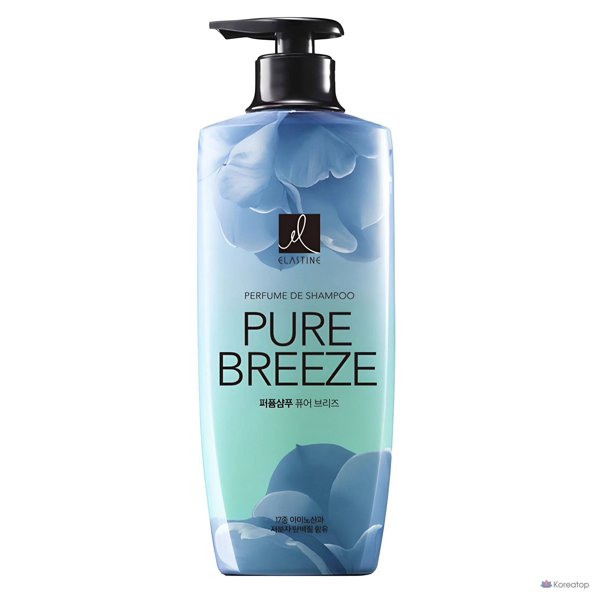 Парфюмированный шампунь Elastine Pure Breeze с ароматом розы и пиона, 600 мл, 1 шт.