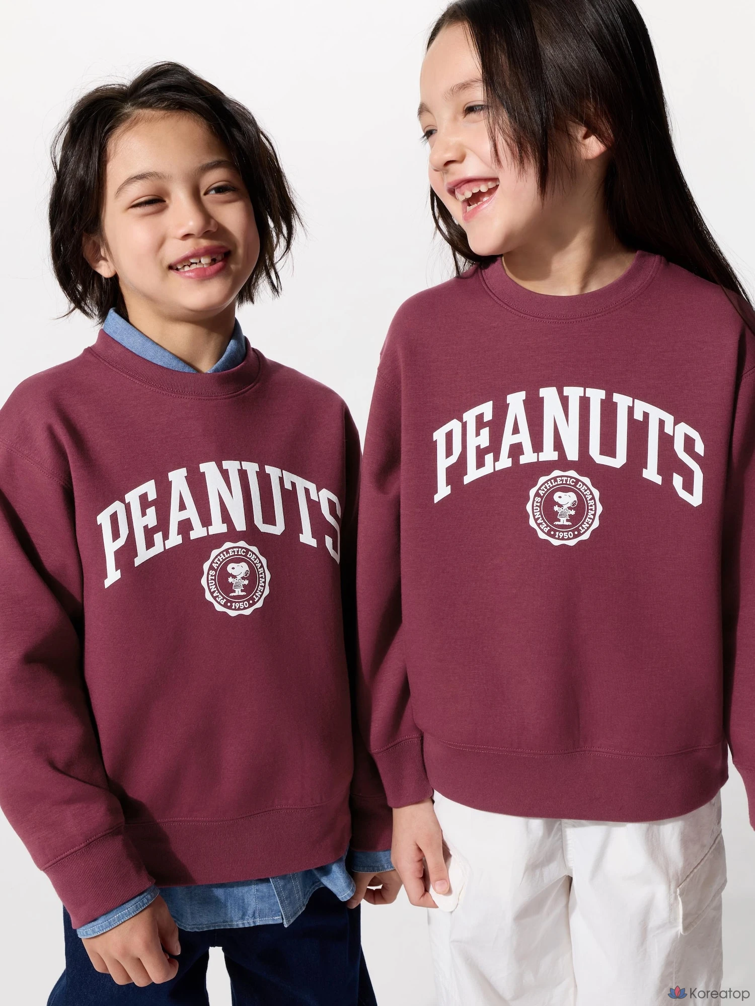 Свитшот детский Uniqlo Peanuts Dry Sweatshirt A