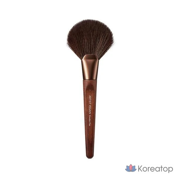 Кисть для пудры Too cool for school Vegan Powder Fan Brush, 1 шт.