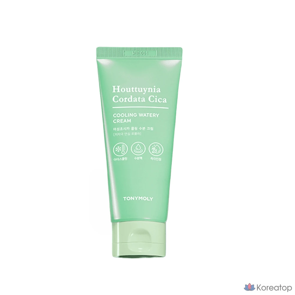 Увлажняющий охлаждающий крем Tony Moly Cica, 90 мл (1 флакон)