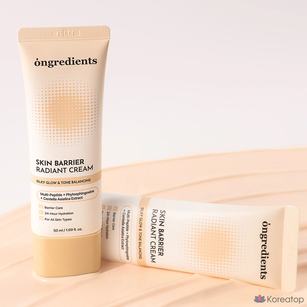 Крем для сияния кожи Ongredients Skin Barrier Radiant Cream SPF50+ PA++++, 50 мл, 1 шт.