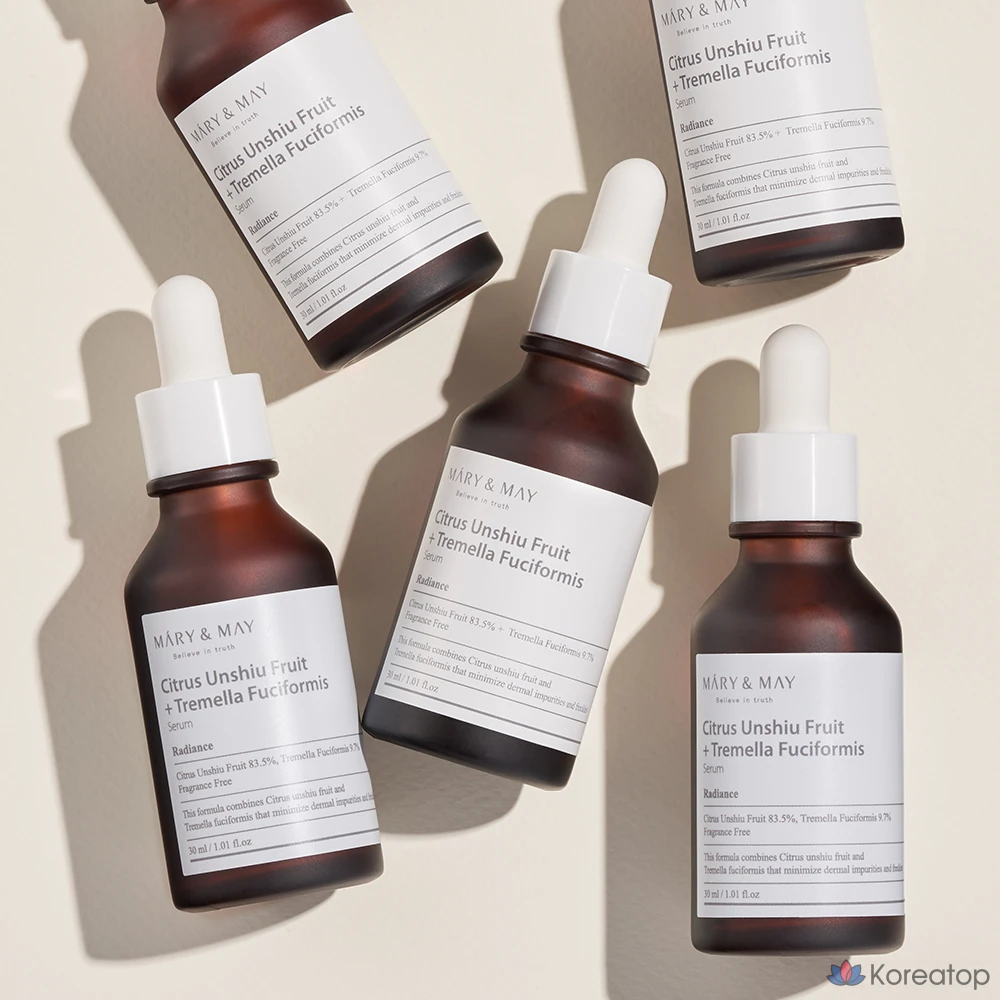 Сыворотка Marienmay с экстрактом зеленого мандарина и белых грибов, 1 шт., 30 мл