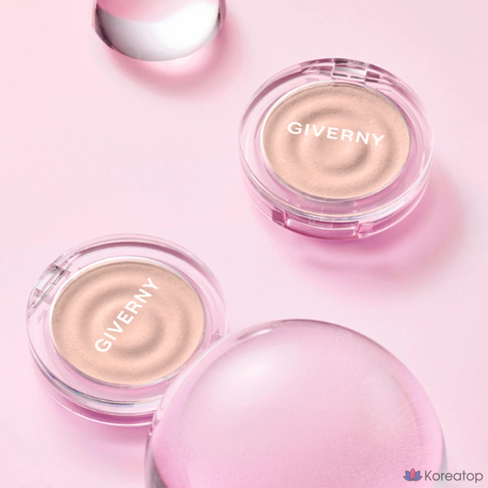 Хайлайтер Giverny Dewy Volumizing Highlighter, 3 г, оттенок Ceramic Champagne, 1 шт., фото 6