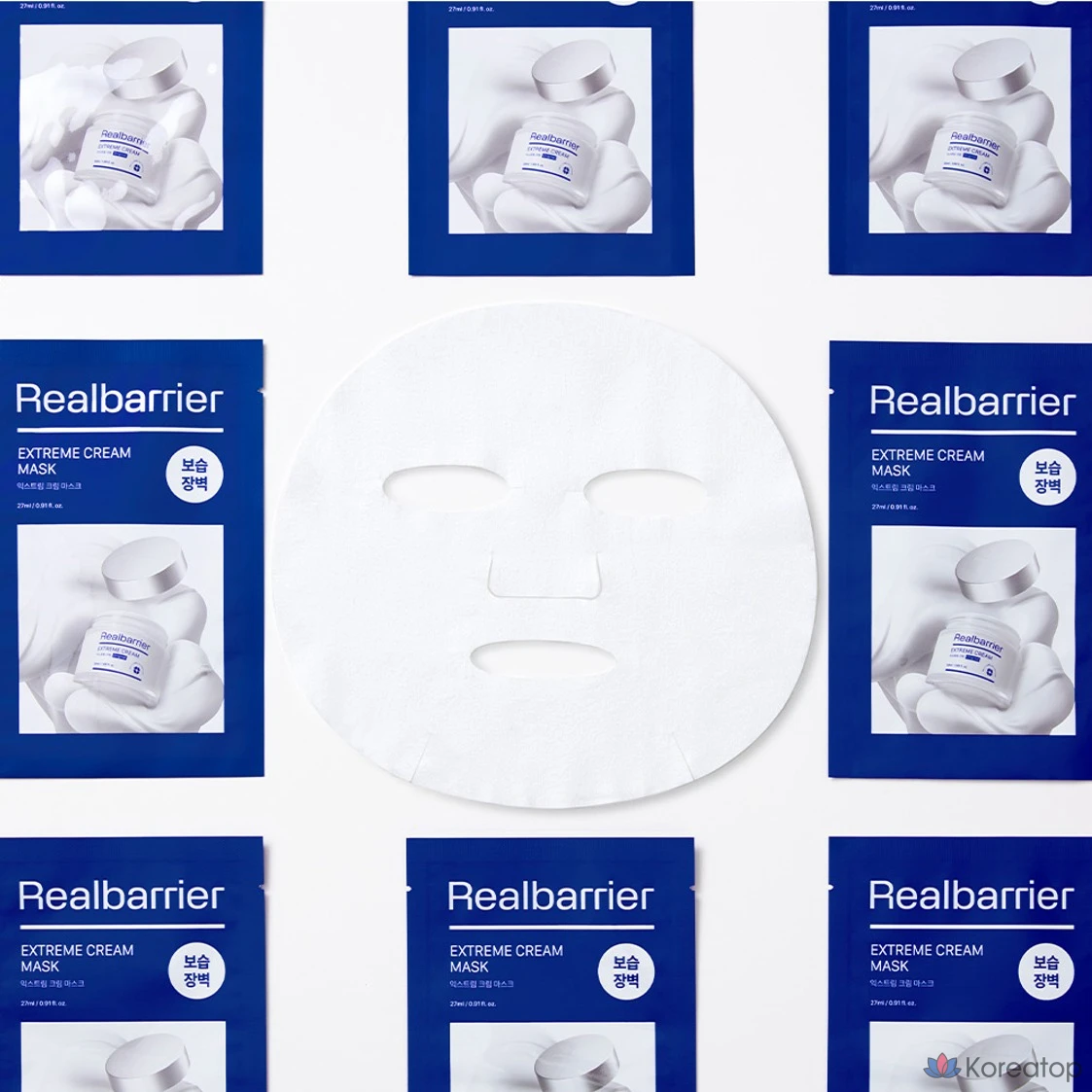 Крем-маска Real Barrier Extreme Cream Mask, 27 мл, 60 шт., фото 5