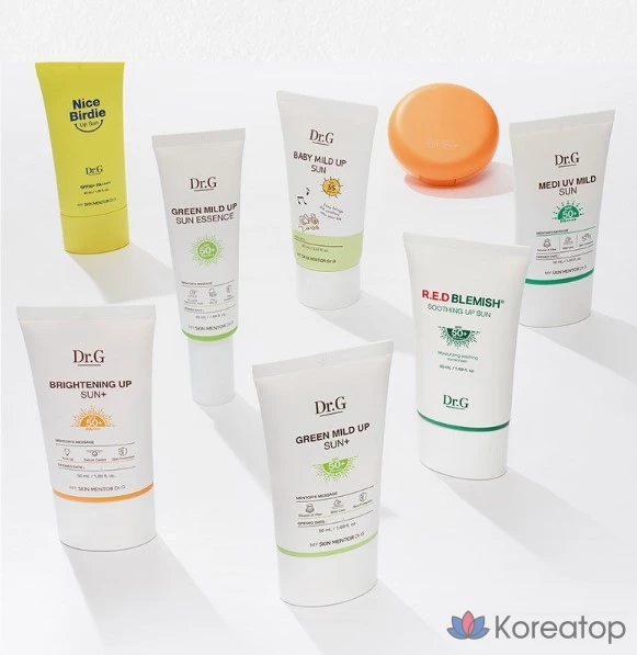 Солнцезащитный крем Dr.G Brightening Up Moisture Sunscreen SPF50+ PA++++, 50 мл, 1 шт., фото 7