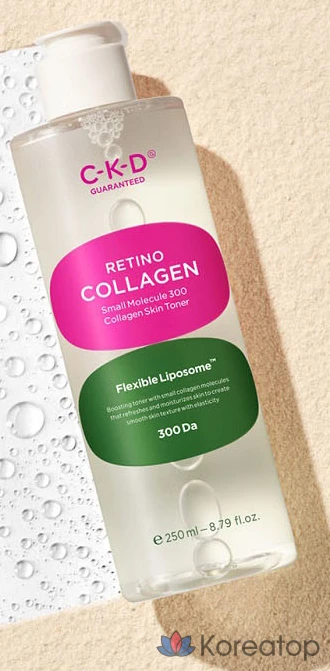 Коллагеновый тоник CKD Retino с низкой молекулярной массой 300, 250 мл, 1 шт.