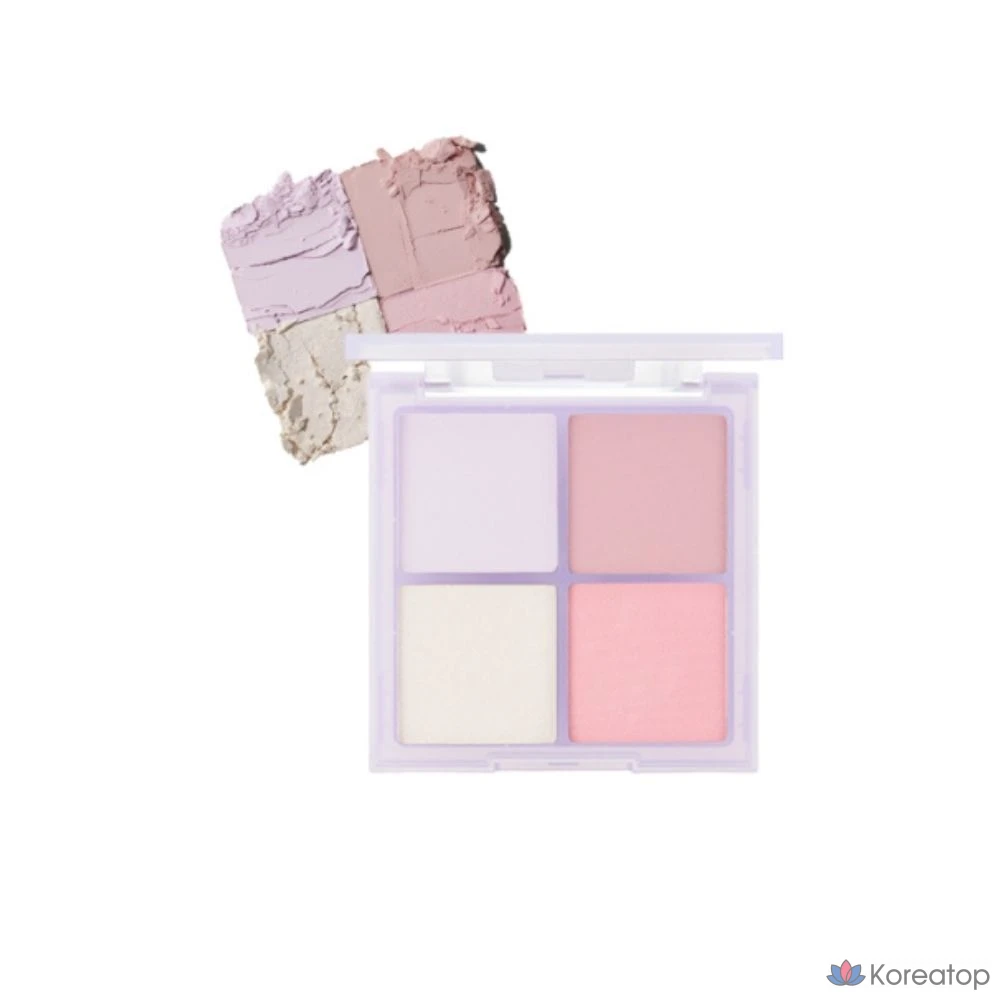 Палетка румян VDL Cheek Stain 10 г, 02 LAVENDER Clean Lavender, 1 шт.