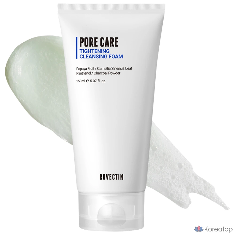 Очищающая пенка для сужения пор Rovectin, 150 мл, 1 шт.