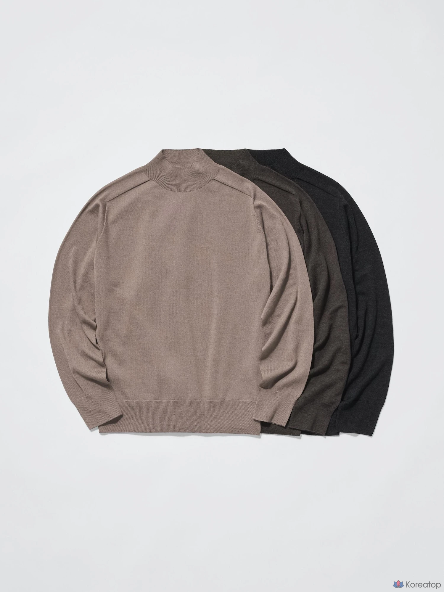 Свитер Uniqlo 3D Knit Mock Neck Sweater