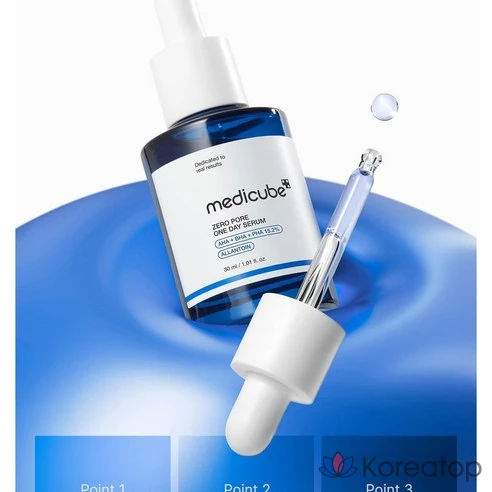 Сыворотка Medicube Zero Pore One-Day, двойная цена (30 мл+30 мл) 1+1