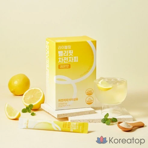Освежающий напиток с высоким содержанием клетчатки Pellifit, лимонный вкус