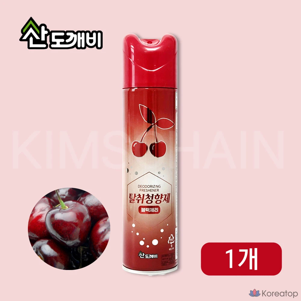 Освежитель воздуха Sandokkaebi с ароматом черной вишни, 1 шт., 300 мл