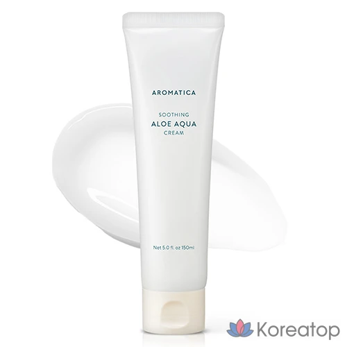 Aromatica Успокаивающий аква-крем с алоэ, 150 мл, 1 шт.