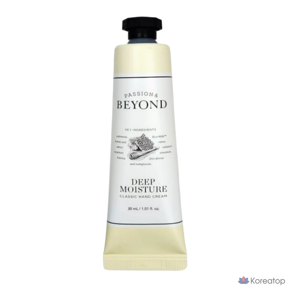 Увлажняющий крем для рук BEYOND Classic Deep Moisture Hand Cream Powdery Musk, 30 мл, 1 шт.