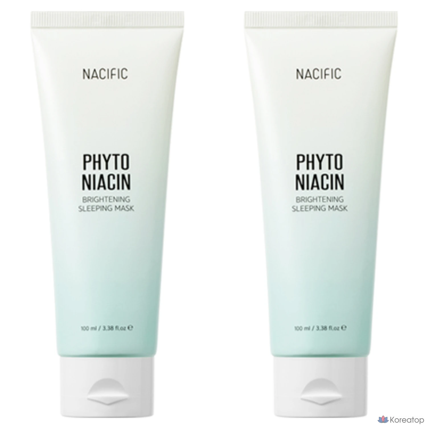Осветляющая ночная маска для лица NACIFIC Phyto Niacin, 100 мл, 2 шт.