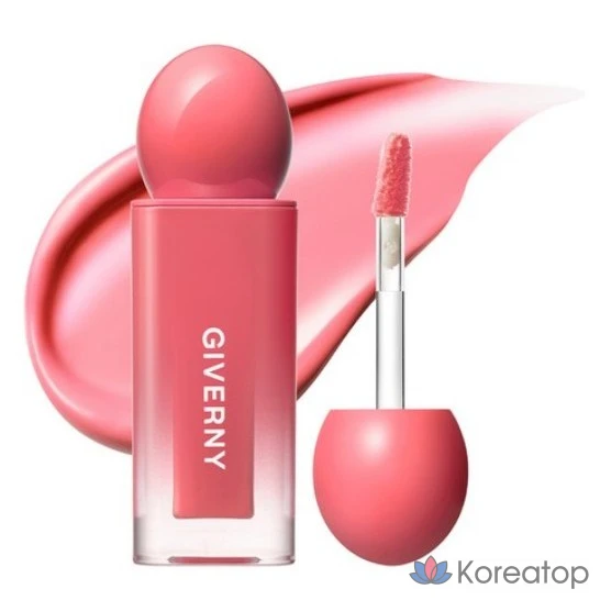 Тинт для губ Giverny Dewy Lip Glaze Tint, оттенок 07 Creamy Rose, 4.3 г, 1 шт.
