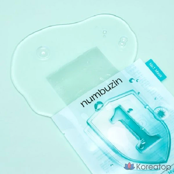 Набор для купания Numbers In No. 1 Moisture-soaked Spa Glow Forest Bathing Pack, 4 листа, 1 упаковка, 5 штук., фото 3