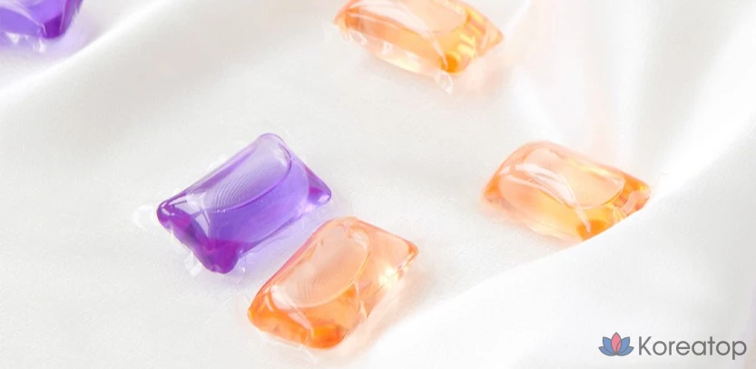 J.Mella Home Стиральный порошок в капсулах «Все в одном» Jmella Eclat Lilac Perfume Mini, 1 шт., 60 капсул., фото 3