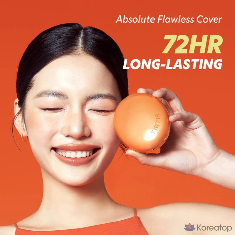 Тональный крем-кушон TIRTIR Mask Fit AI Filter Cushion Foundation, 18 г, Оттенок 1, 27N Camel, фото 7