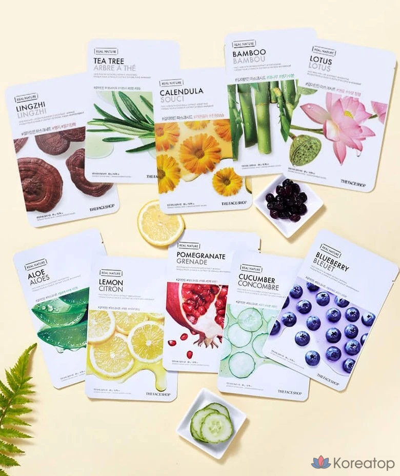 Тканевая маска для лица The Face Shop Grinded Lemon Mask Sheet, 25 шт., фото 7