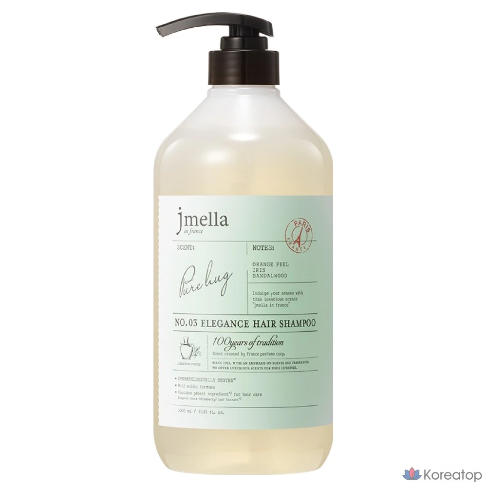 Шампунь для волос Jmella Elegance Pure Hug, 1 шт., 1 л.