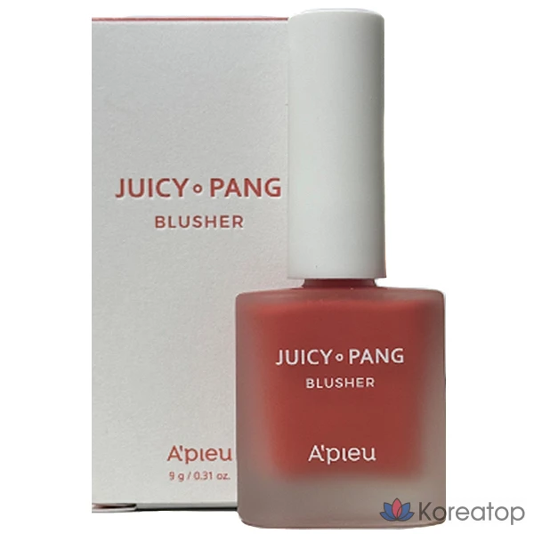 Румяна A'Pieu Juicy Pang Water Blusher 8 г, CR02, 1 шт.