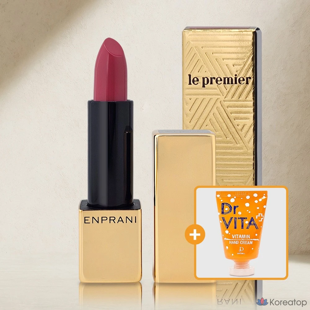 Помада для губ Enprani Le Premier Lipstick Series, оттенок PK07 Rose Queen, 3.4 г, 1 шт.