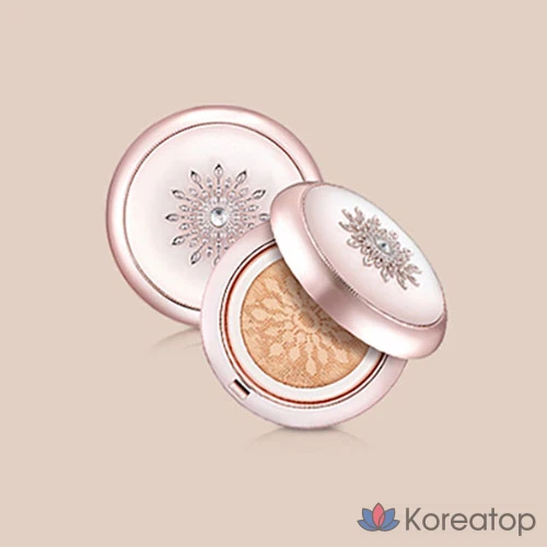 Сменный блок тонального крема Isa Knox Tervina Advanced Regenerating Essence Cushion Foundation, 15 г, № 21, светло-бежевый, 1 шт.