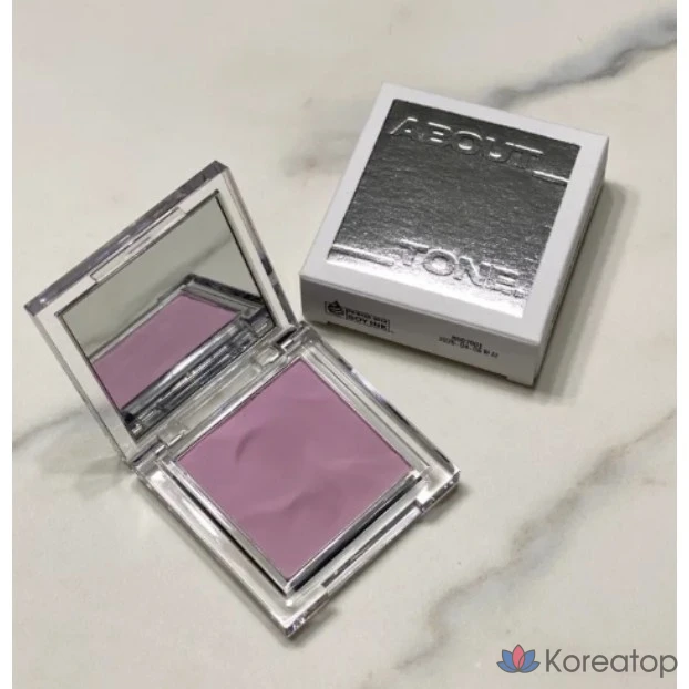 Румяна About Tone Fluffy Wear Blusher 4.3g, оттенок Mood Lavender, 1 шт.