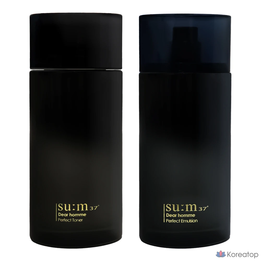 Набор 37 Degrees Dear Homme Perfect Toner 130 мл + эмульсия 110 мл, 1 комплект