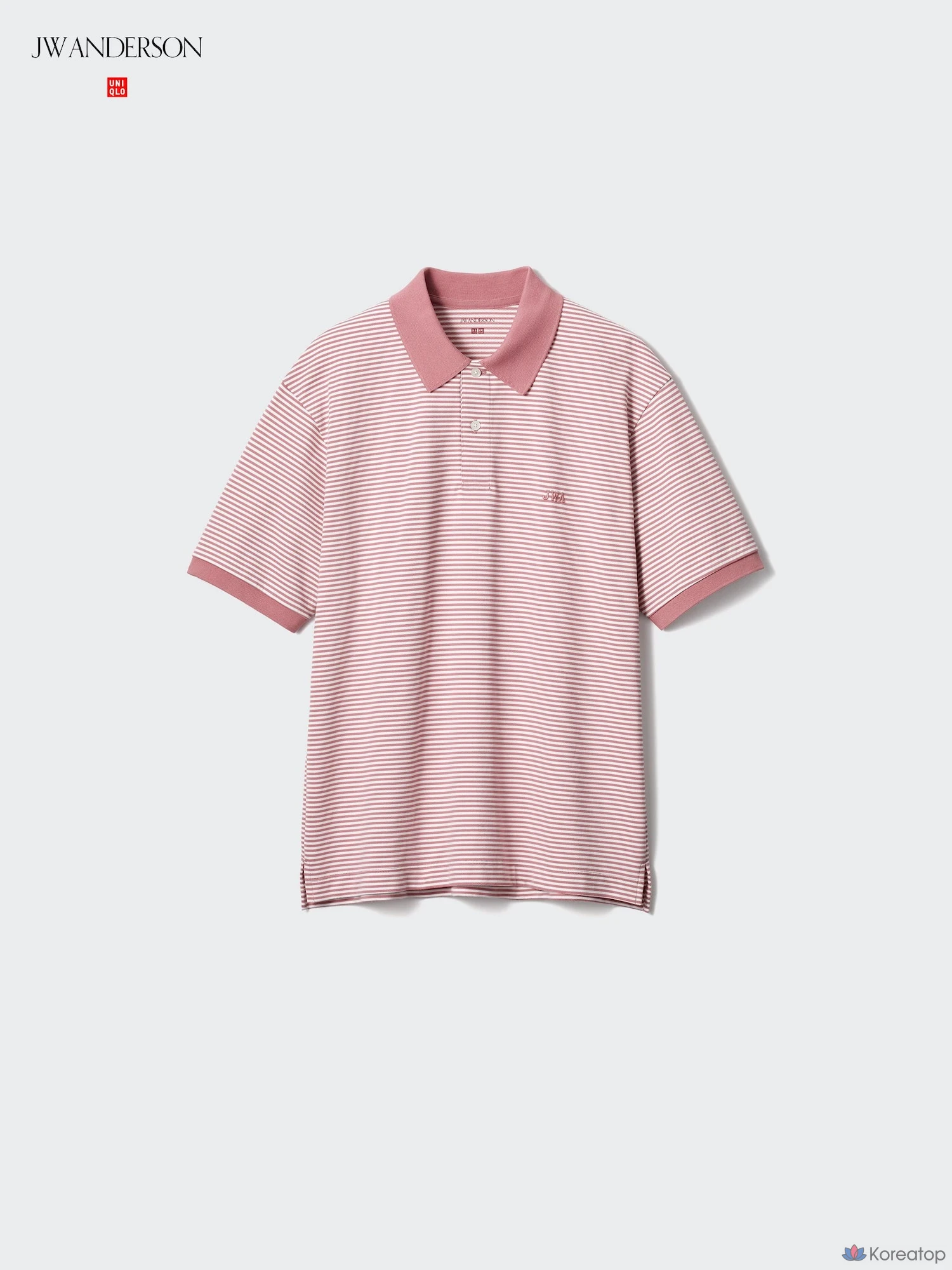 Поло Uniqlo Dry Pique Striped Polo Shirt (Narrow)