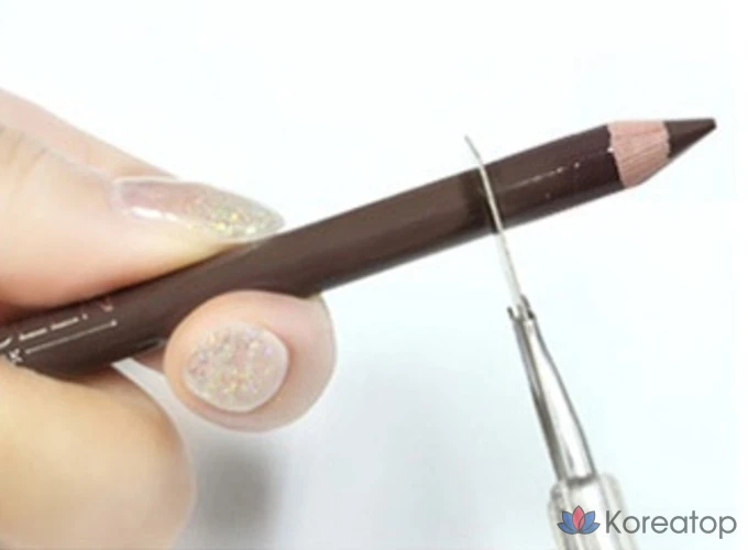 Карандаш для бровей Mqny New York My Strong, 1,2 г, натуральный коричневый, 1 шт., фото 4