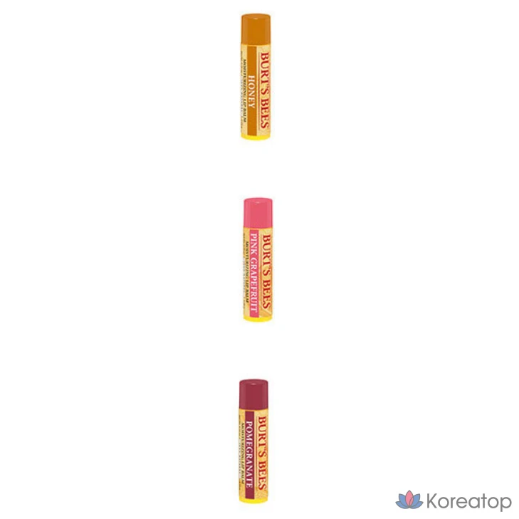 Бальзамы для губ Burt's Bees Love You, мед + грейпфрут + гранат, 12,75 г, 1 шт.