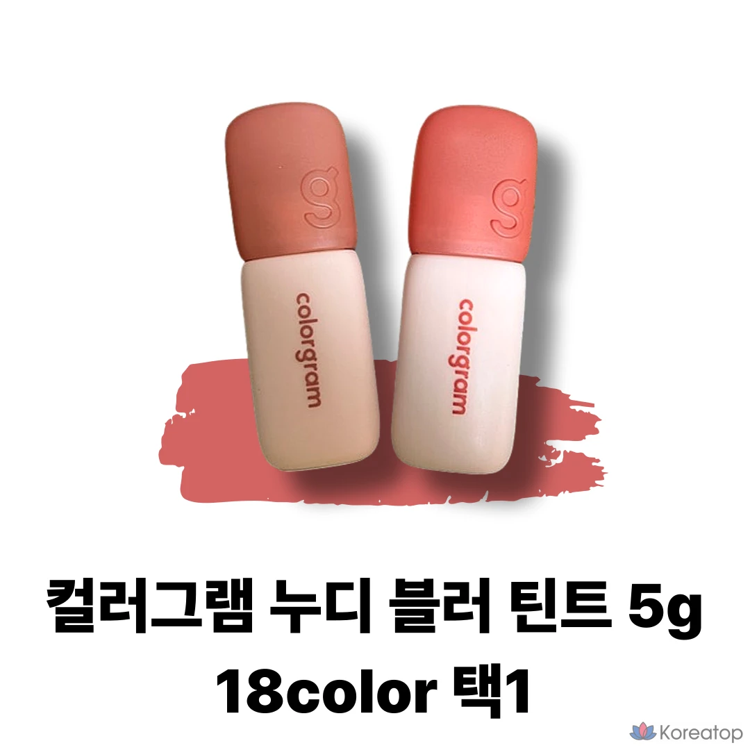 Тинт для губ Colorgram Nuddy Blur Tint, оттенок 14 Strawberry Melo, 1 шт.