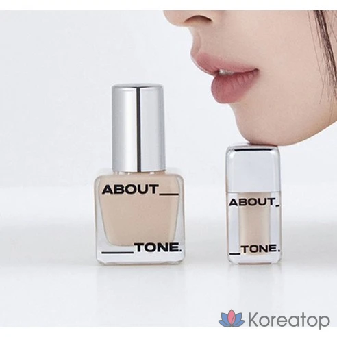 ABOUT TONE Тональный крем для лица матирующий Корея с spf 30 Skin Layer Fit Foundation, 30 мл, 21 Холодный оттенок