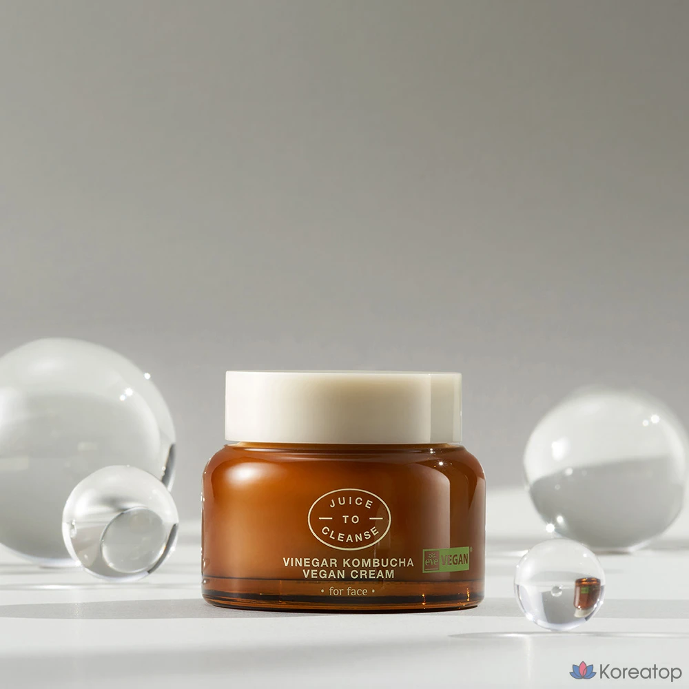 Крем Juice To Cleanse Vinegar Kombucha Vegan Cream, 75 мл, 1 шт.