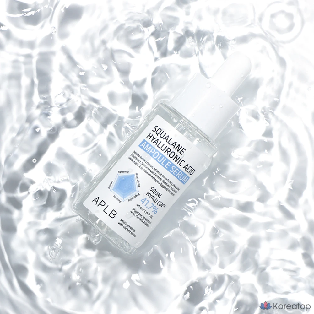 Сыворотка-ампула APLB со скваланом и гиалуроновой кислотой, 40 мл, 1 шт.