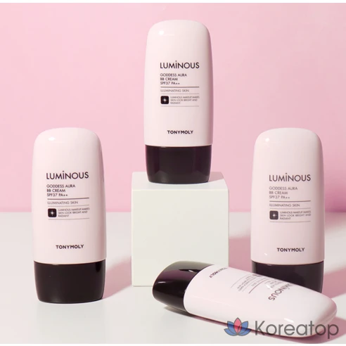 Тональный крем для лица корея Tony Moly Luminus Goddess Shine BB Cream SPF37 PA++
