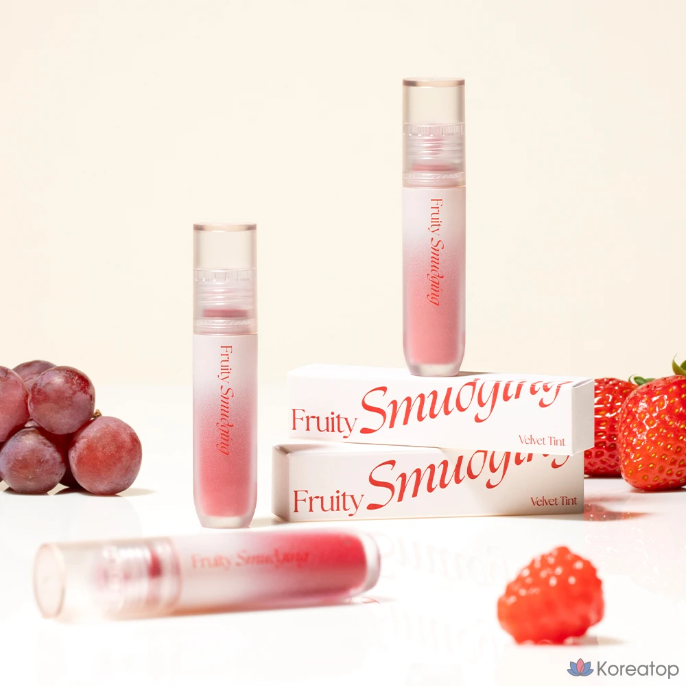 Merge Fruity Smudging Velvet Tint, FS2 Peach Smudging, 3.5g, 1 шт., фото 2