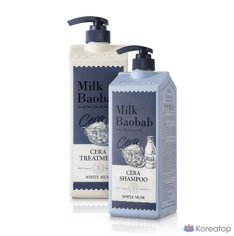 Шампунь Milk Baobab Sera White Musk, 1,2 л, 1 шт.