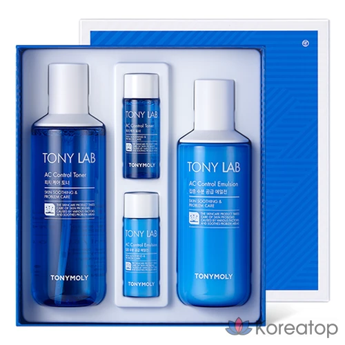 Набор косметики Tony Moly Tony Lab AC Control Skincare из 2 предметов, 1 комплект