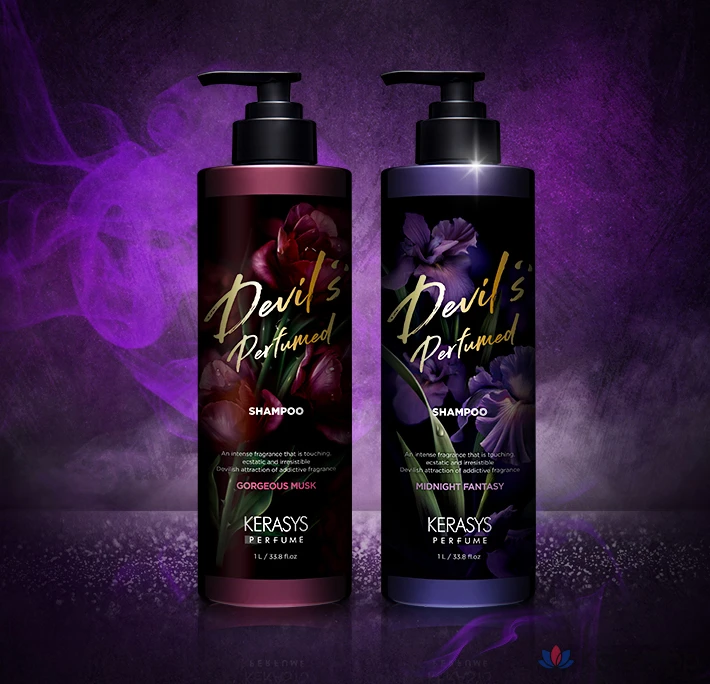 Набор из 2 средств по уходу за волосами KeraSys Devil's Perfume Midnight Fantasy, 1 комплект.