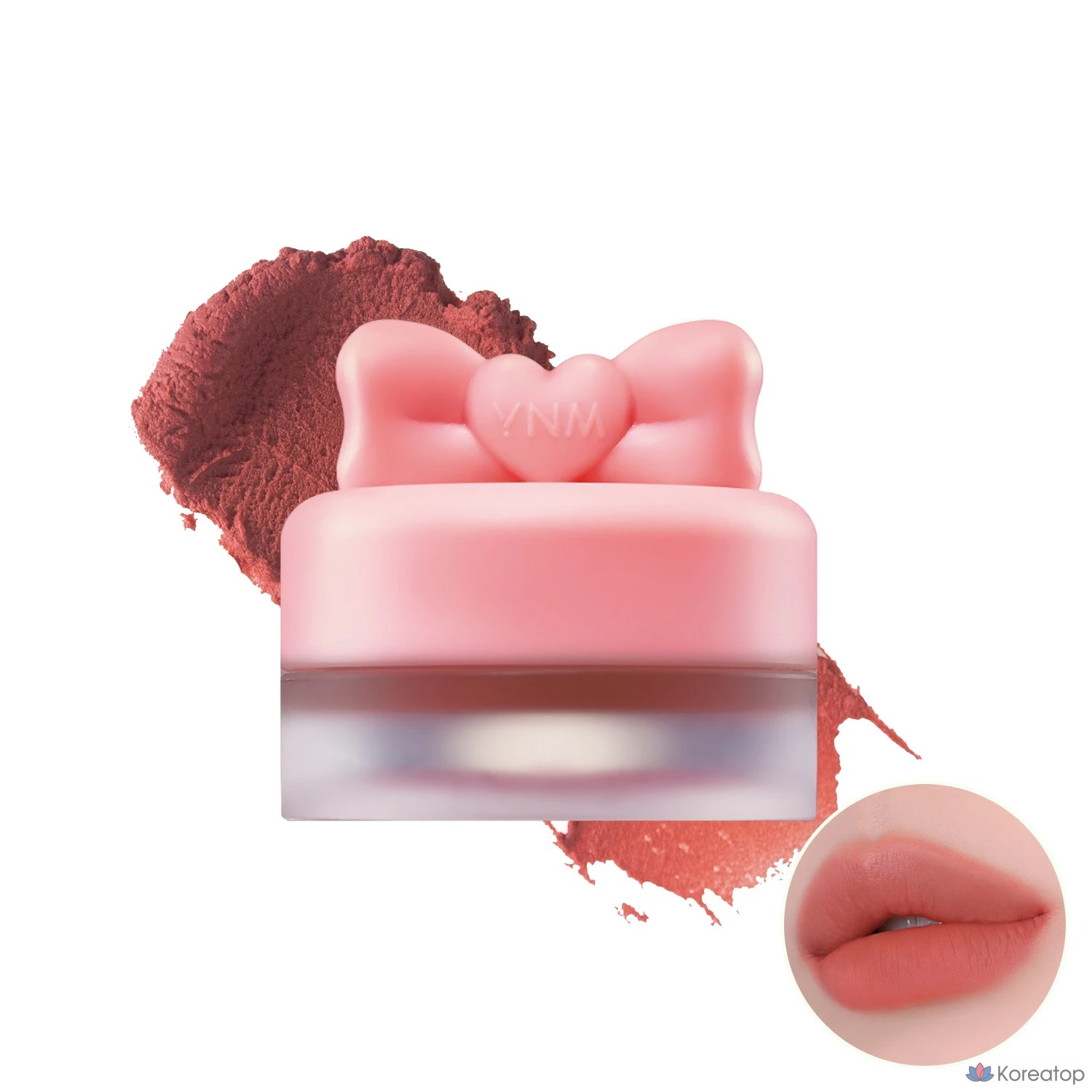 Сироп для губ и щек YNM и бальзам для губ в баночке, 1 шт., цвет «Шоколадное масло» (06).