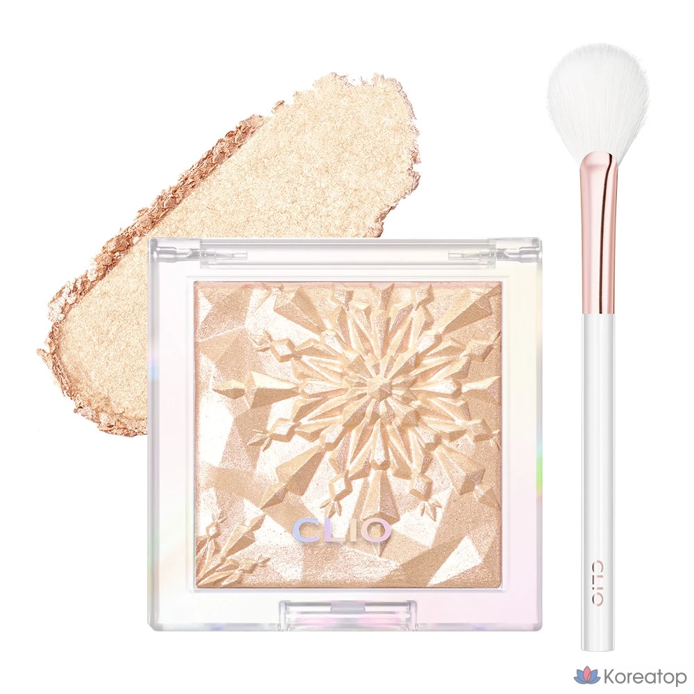 Хайлайтеры Clio Prism, 01_Золотистый полупрозрачный, 25 шт.