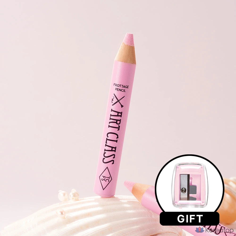 Карандаш Too Cool for School Art Class Frottage, точилка для карандашей 12 мм, № 9, оттенок Sheer Nude, 1 шт.