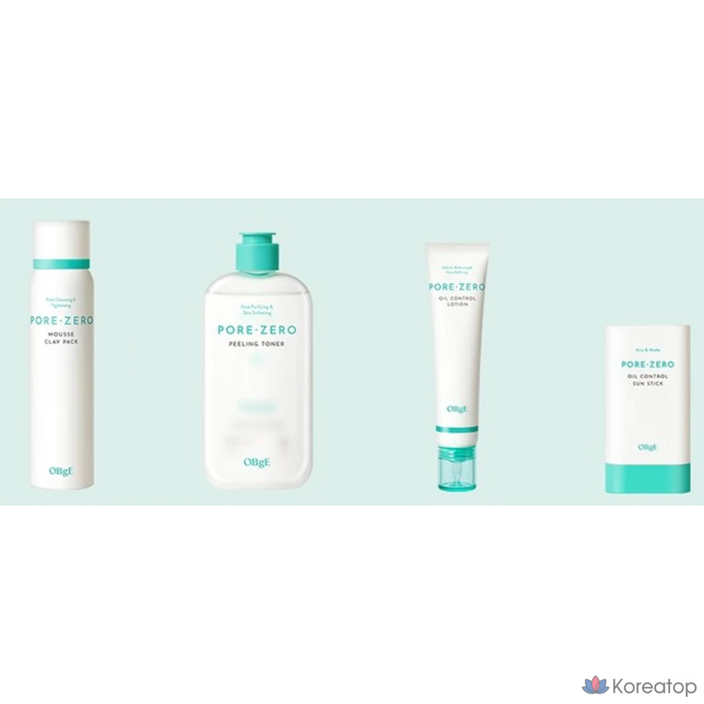 Солнцезащитный стик OBge Pore Zero Oil Control SPF50+ PA++++, 18 г, 1 шт.